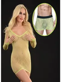 La Blinque La Blinque Boxer Gecelik Partner Çamaşır Set 933-15289