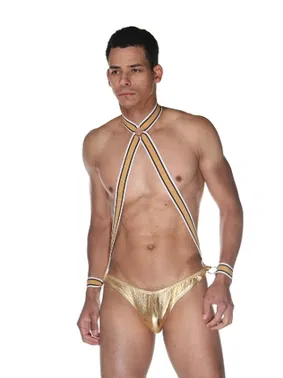 La Blinque Fantazi Arka Dekolteli Erkek Body La Blinque 15534