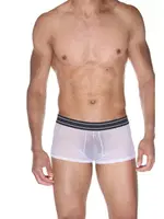 La Blinque Fantezi Beyaz Erkek Tül Boxer 15508