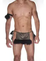 La Blinque Fantezi Erkek Kostüm-Tarzan 15573 Yeşil