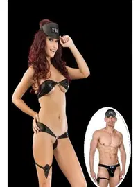 La Blinque La Blinque Fantezi Polis Partner Kostüm 8040-15247