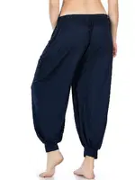 Manşetli Şalvar Derya Kurşun 0527-LCVRT Lacivert görsel 6