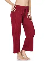 Lastikli Pegasus Pantolon Derya Kurşun 020 Bordo görsel 4