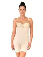 Lazer Kesim Göğsü Açık Boxer Boy Korse Emay 2758 Ten