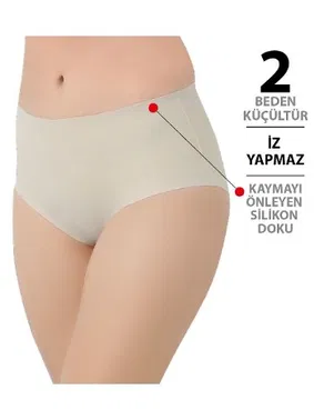 Form Angel Lazer Kesim Toparlayıcı Yüksek Bel Bato Külot Form Angel 2204