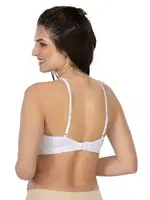 Lazer Kesim Yapıştırma İz Yapmaz Sütyen Emay 2809 Beyaz görsel 6