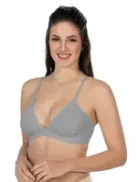 Lazer Kesim Yapıştırma İz Yapmaz Sütyen Emay 2809 Vizon görsel 9