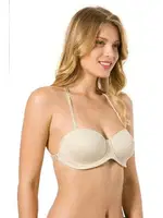 Le Jardin İvonne Sırtı Şeffaf Destekli Sütyen 7042 Ten farklı açı