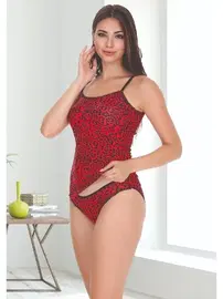 Lady Leopar Desen Atlet ve Slip Külot Takım Lady 704