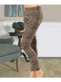 Derya Kurşun Leopar Uzun Kadın Tayt Derya Kurşun 434