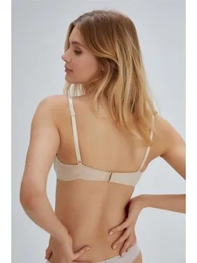 Eros Lilyum Kulaklı Double Push-Up Tek Sütyen Eros ERSK130 - Alternatif Görünüm