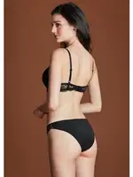 Linda Badem Boş Cup Sütyen Takımı Eros ERSK810 Siyah görsel 8
