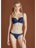 Linda Badem Boş Cup Sütyen Takımı Eros ERSK810 Lacivert görsel 11