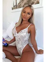 Sexy Body Fantazi Merry See MS2517 Beyaz detay görünüm