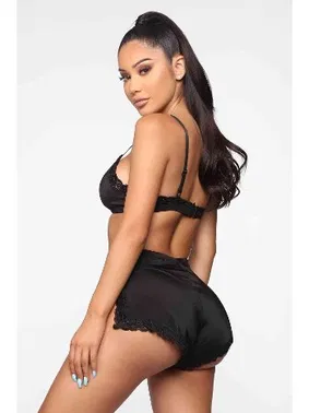 Merry See Merry See Şık Seksi Sütyen Külot Takım MS3247-Siyah - Alternatif Görünüm