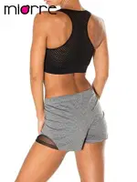 MioFit Fishnet Spor Sütyeni Siyah görsel 5