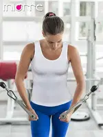 Miorre Atlet Seamless Bayan Beyaz detay görünüm