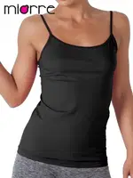 Miorre Bayan ince Askılı Seamless Atlet Siyah görsel 11