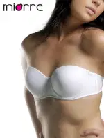 Miorre Boş Kap Straplez Sütyen Beyaz görsel 13