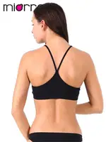 Miorre Büstiyer Seamless Bayan İp Askılı Siyah görsel 5