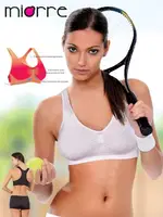 Miorre Büstiyer Seamless Bayan Yüzücü Beyaz