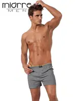 Miorre Cotton Erkek Boxer Gri Melanj farklı açı