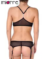 Miorre Dantel Jartiyer Takım Siyah görsel 4