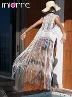 Miorre Dantel Pareo Ekru farklı açı