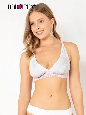 Miorre Miorre Dantelli Penye Büstiyer - Alternatif Görünüm