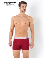 Geniş Lastikli Miorre Erkek Boxer Bordo görsel 7