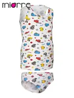 Miorre Erkek Çocuk Atlet Külot Takım Desenli