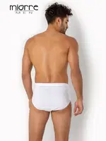 Miorre Erkek Slip Beyaz farklı açı