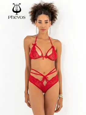 Miorre Miorre Fantezi Kırmızı Babydoll Sütyen Takım - Alternatif Görünüm