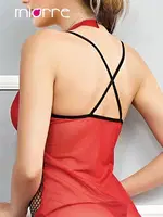 Miorre Hebe Gecelik Takım Kırmızı görsel 6