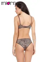 Miorre Leopar Push-Up Sütyen Külot Takım Leopar görsel 4