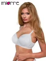 Miorre Minimizer Toparlayıcı Comfort Sütyen Beyaz farklı açı