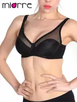 Miorre Transparan Detay Minimizer Toparlayıcı Sütyen Siyah detay görünüm