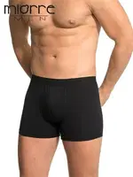 Miorre Modal Boxer Siyah detay görünüm