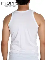 Miorre Modal Erkek Atlet Beyaz görsel 4