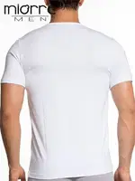 Miorre Modal Strech Sifir Yaka Fanila Beyaz görsel 5