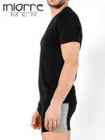 Miorre Modal Strech V Yaka Fanila Siyah görsel 4