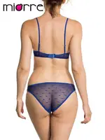 Miorre Puanlı Tül Sütyen Takım SAKS MAVİSİ görsel 4