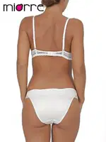 Miorre Push Up Dolgulu Sütyen Takım Ekru farklı açı