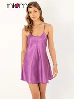 Miorre Saten Gecelik Bayan - 001-018566 görsel 6