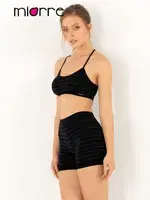Miorre Shiny Seamless Bayan Boxer Siyah farklı açı