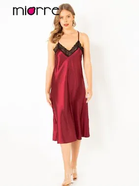 Miorre Miorre Sirt Dekolteli Fantezi Gecelik String Takım - Alternatif Görünüm