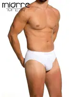 Miorre Slip Seamless Erkek Beyaz detay görünüm