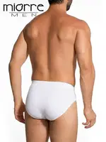 Miorre Slip Seamless Erkek Beyaz farklı açı