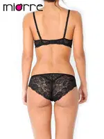 Miorre Sütyen Takımı Siyah Dantelli Klasik Siyah görsel 4