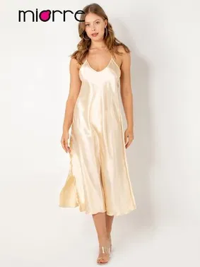 Miorre Miorre Uzun Fantazi Gecelik String Takım 001-018665 - Alternatif Görünüm